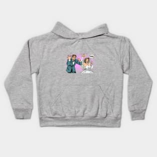 She said yes Kids Hoodie